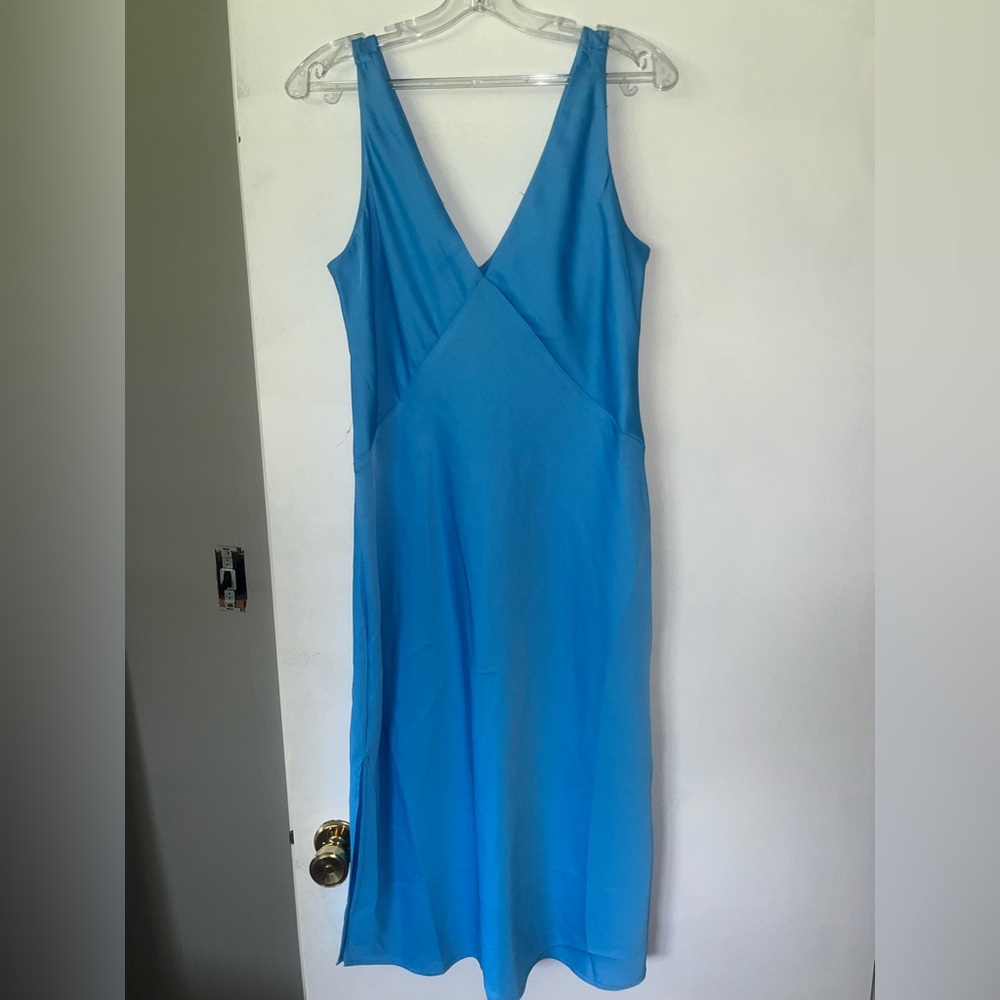 A New Day Vibrant Blue Dress